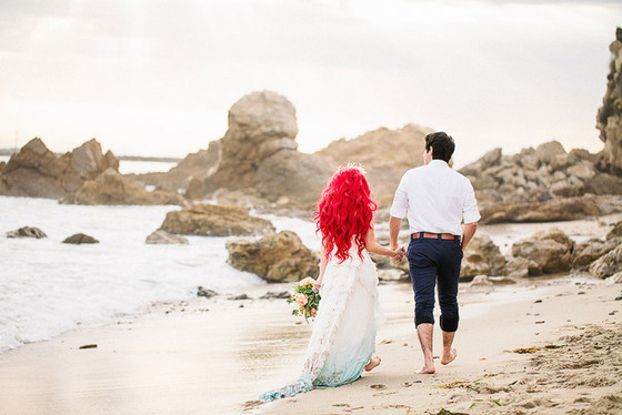 Little Mermaid Wedding Little Mermaid Wedding